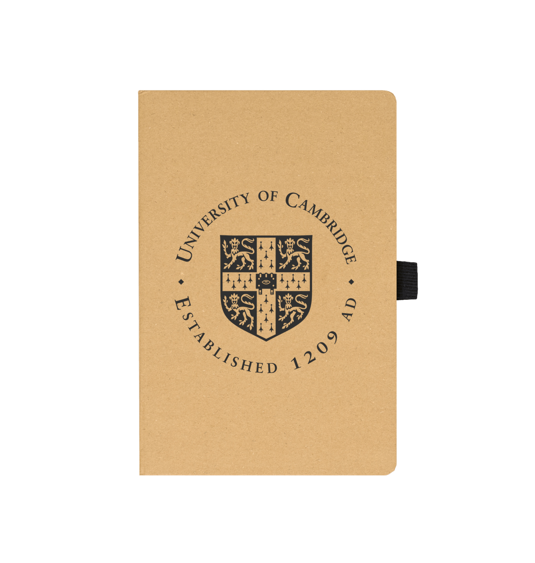 Kraft University of Cambridge Recycled Notebook