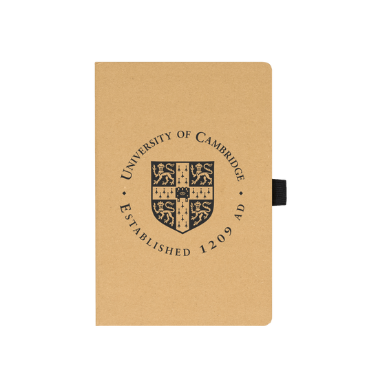 Kraft University of Cambridge Recycled Notebook