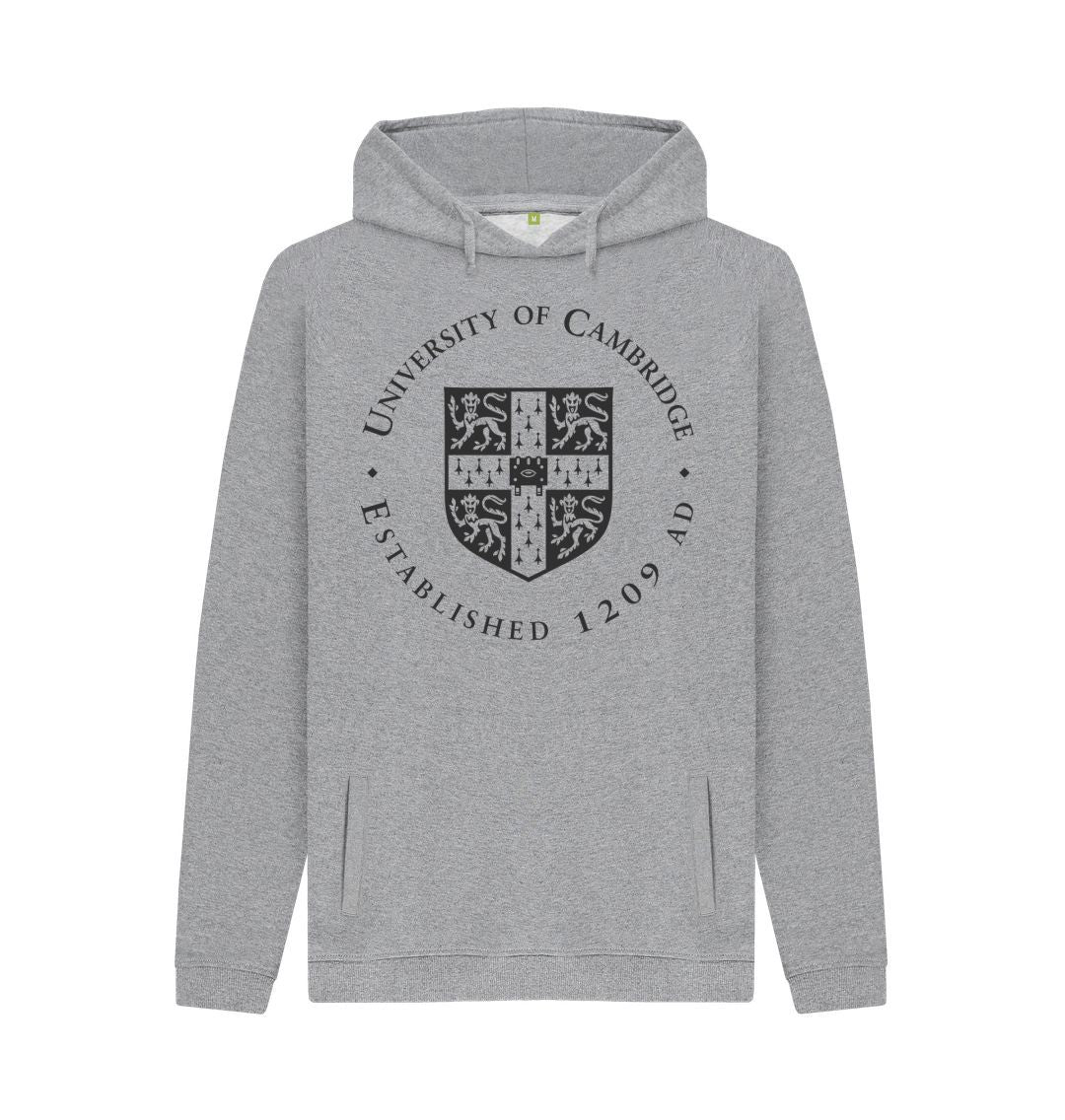 Light Heather Men's University of Cambridge Hoodie