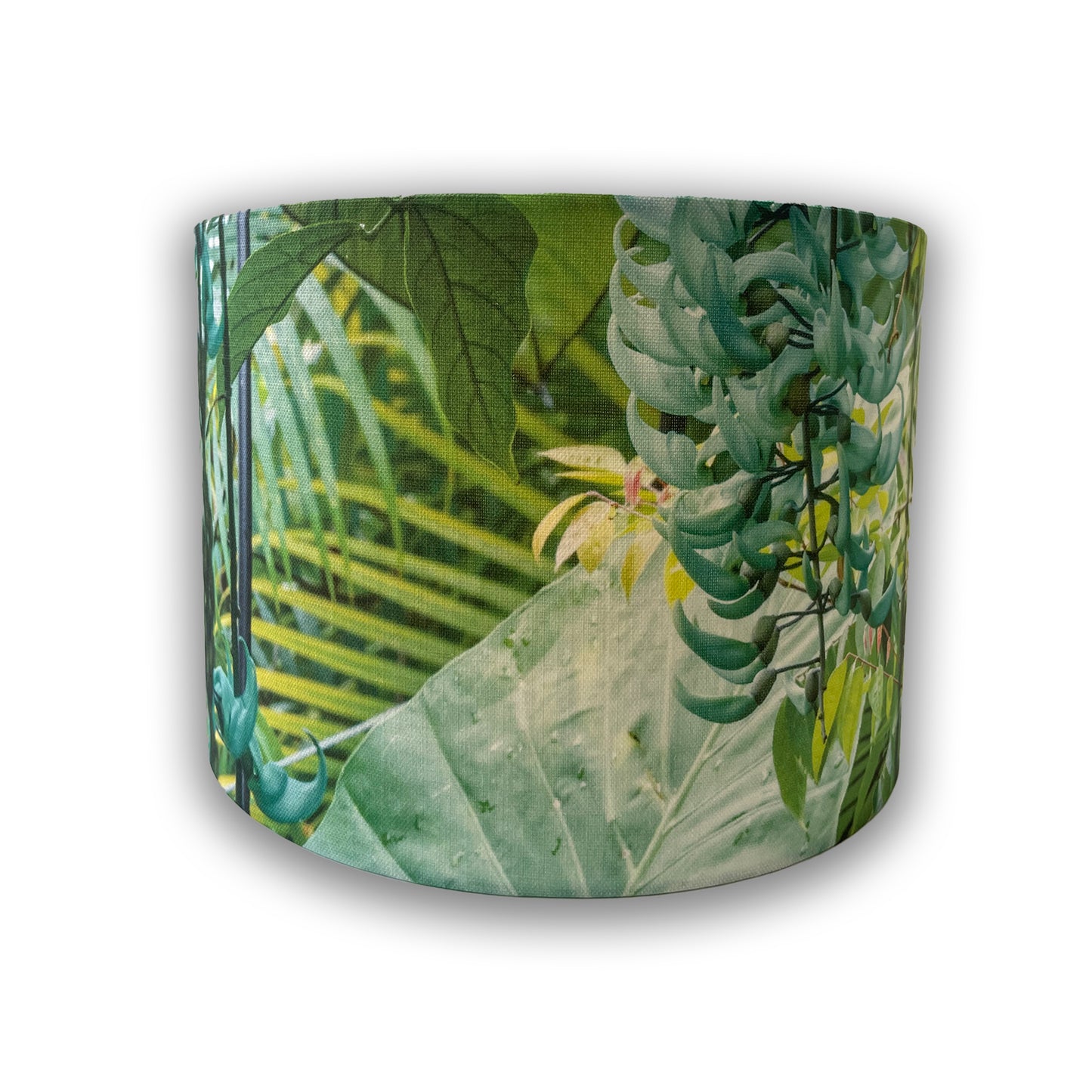 Lampshade with Jade Vine design from the Cambridge University Botanic Gardens.
