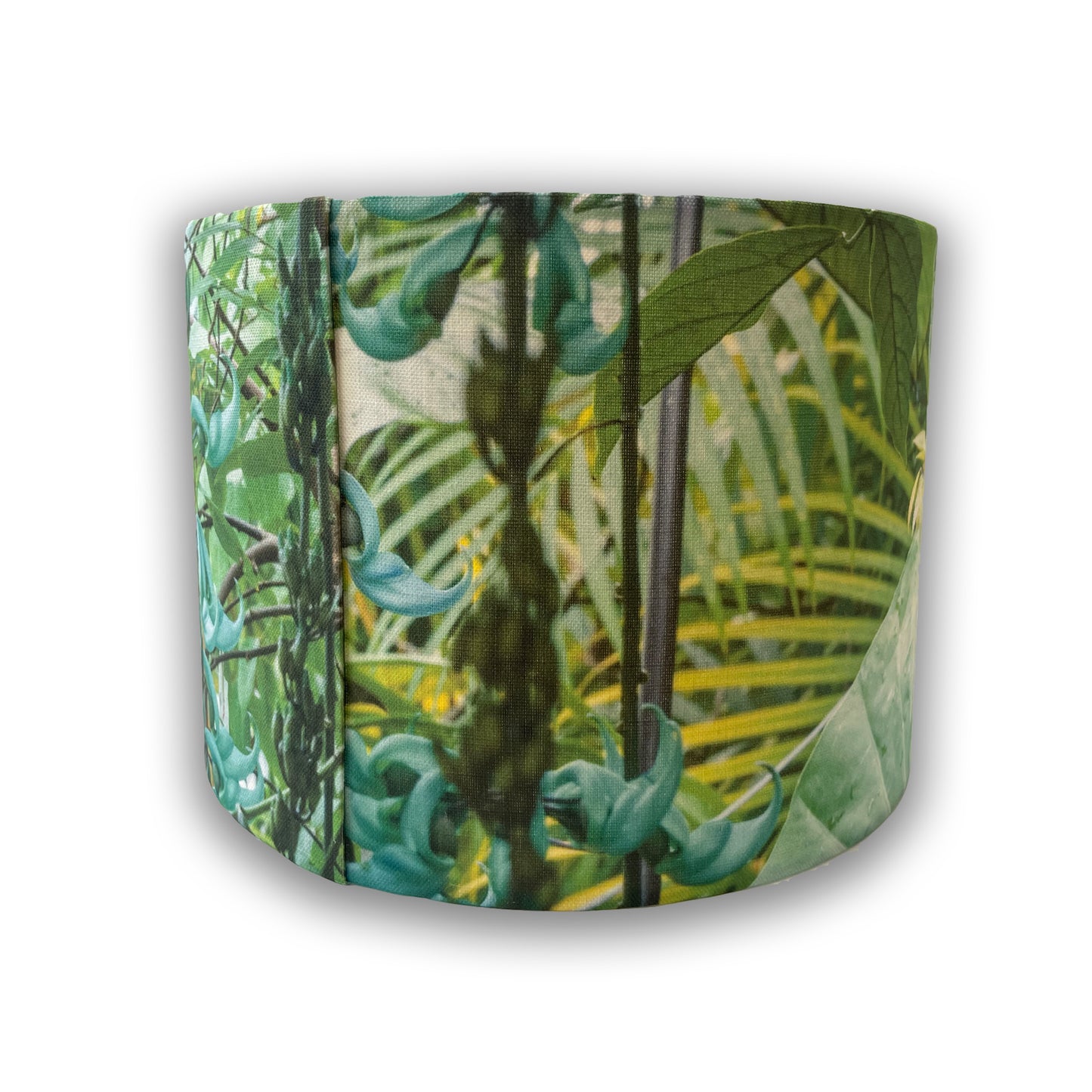 Lampshade with Jade Vine design from the Cambridge University Botanic Gardens.