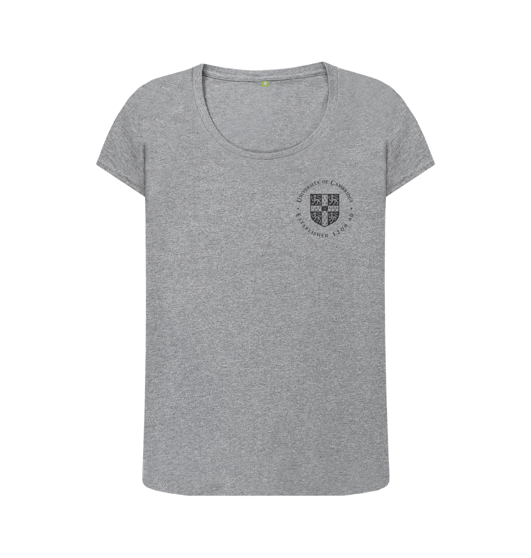Athletic Grey Printed T-shirt Front