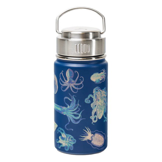 Octopus and Squid - Travel Flask