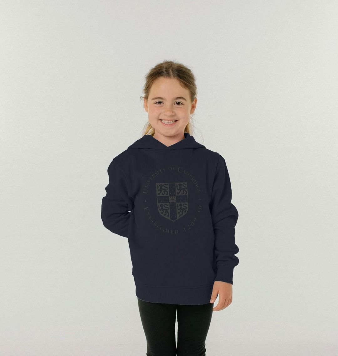 Kids University of Cambridge Hoodie, Large Shield