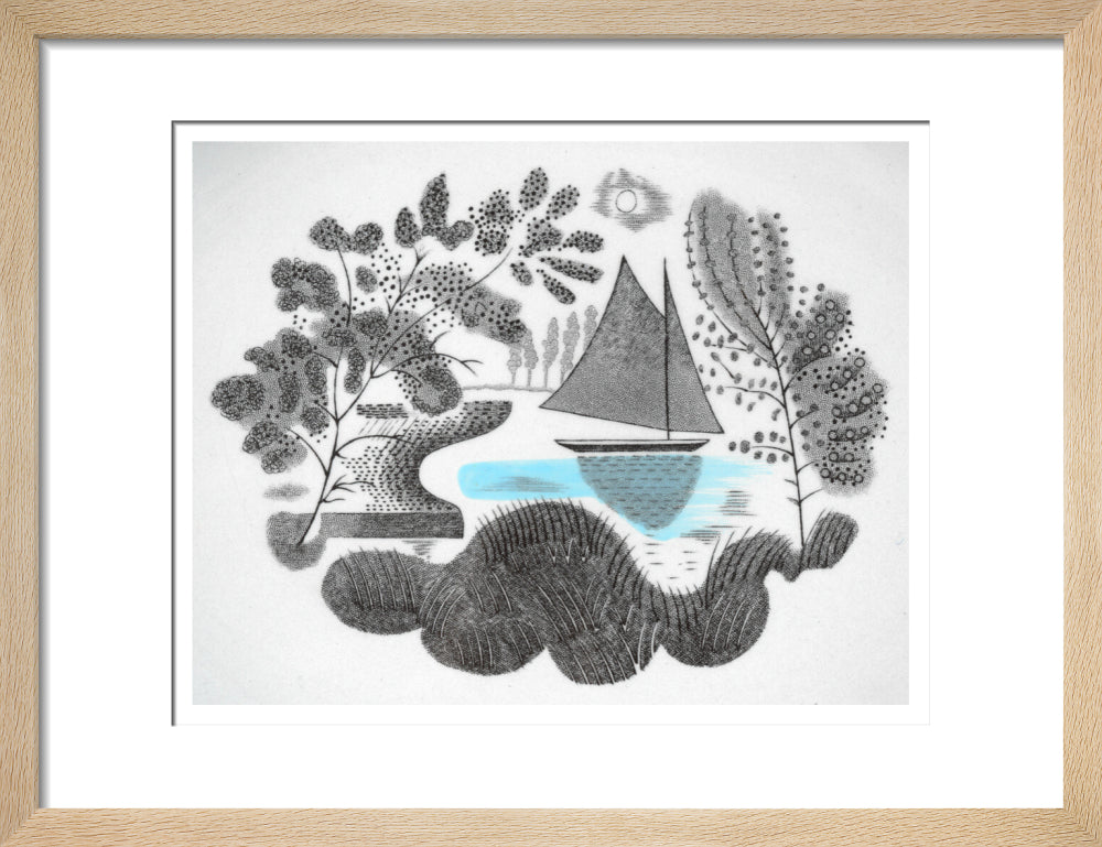 Sailing Boat from 'Travel' series - Art print