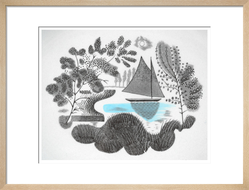 Sailing Boat from 'Travel' series - Art print