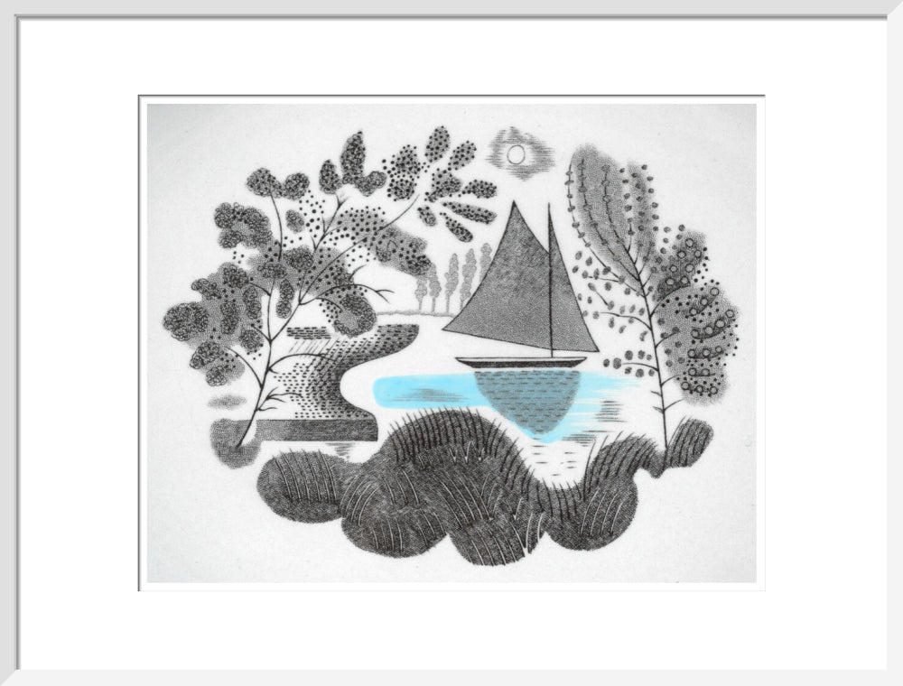 Sailing Boat from 'Travel' series - Art print