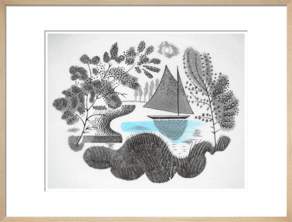 Sailing Boat from 'Travel' series - Art print