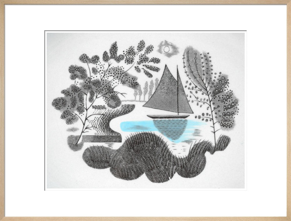 Sailing Boat from 'Travel' series - Art print