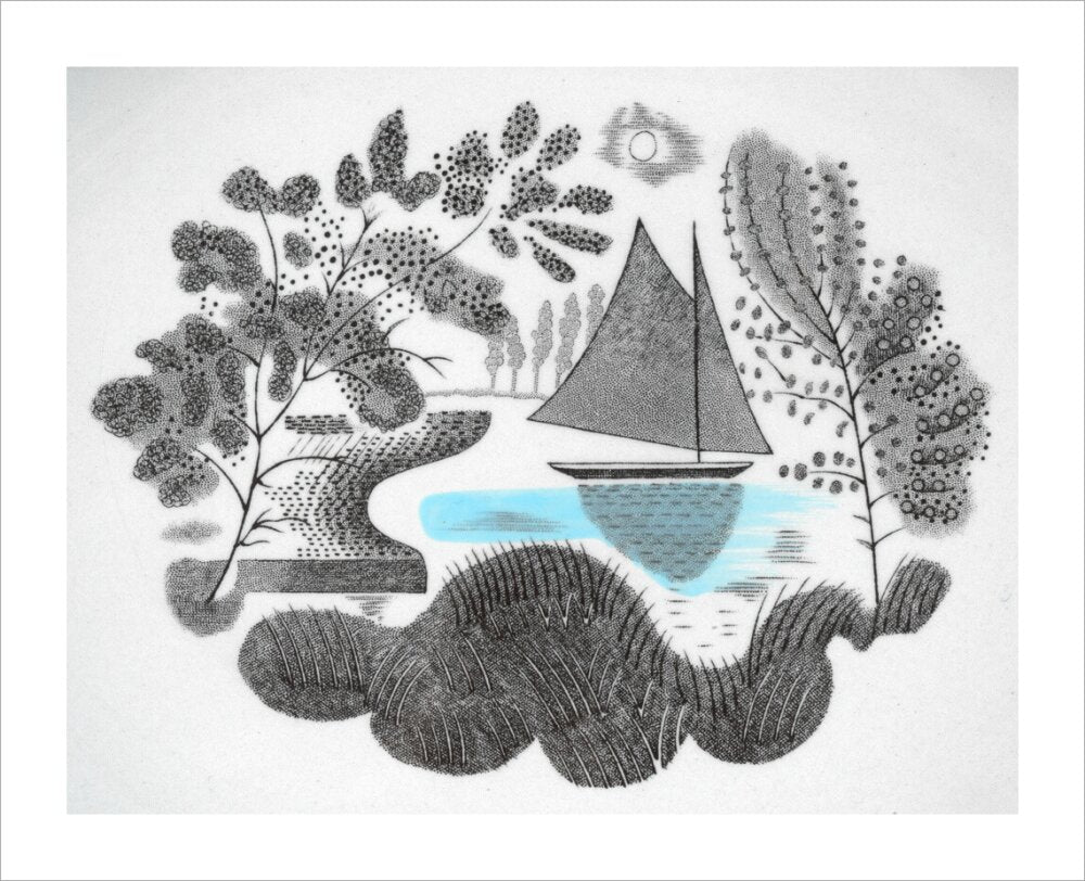 Sailing Boat from 'Travel' series - Art print