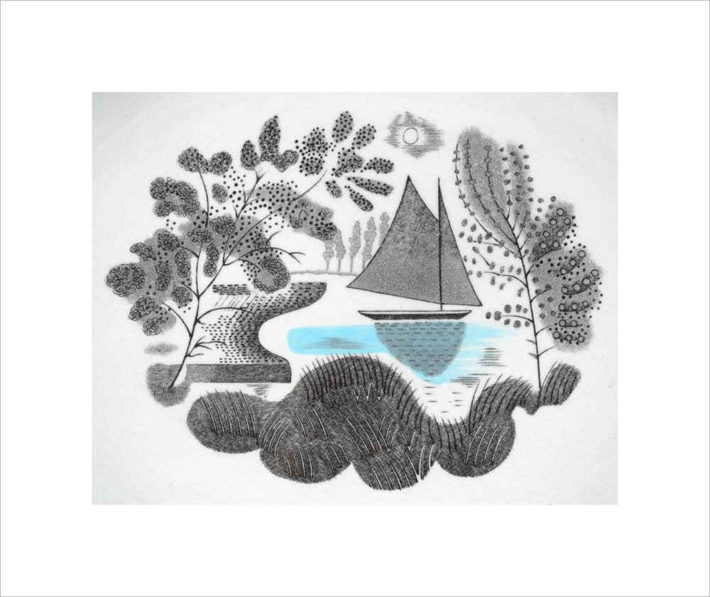 Sailing Boat from 'Travel' series - Art print