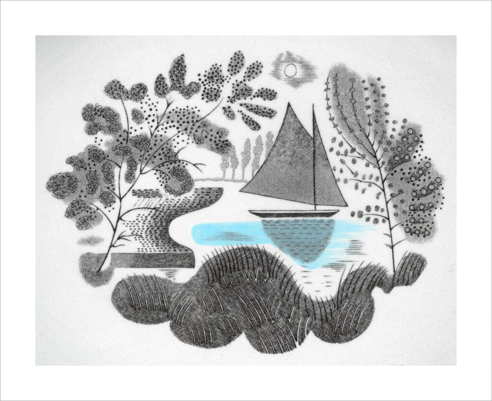 Sailing Boat from 'Travel' series - Art print