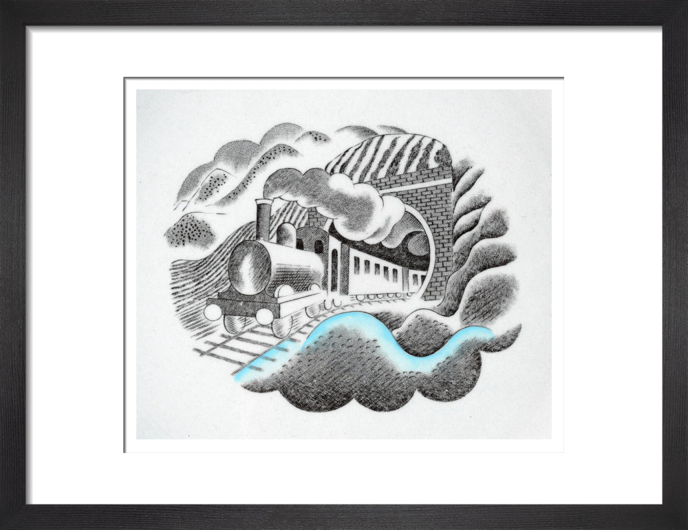 Train from 'Travel' series - Art print