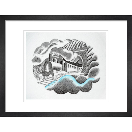 Train from 'Travel' series - Art print