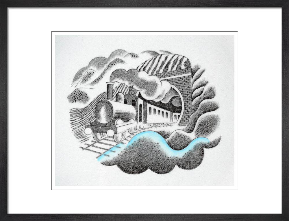 Train from 'Travel' series - Art print