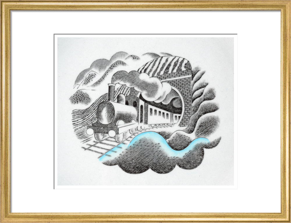 Train from 'Travel' series - Art print