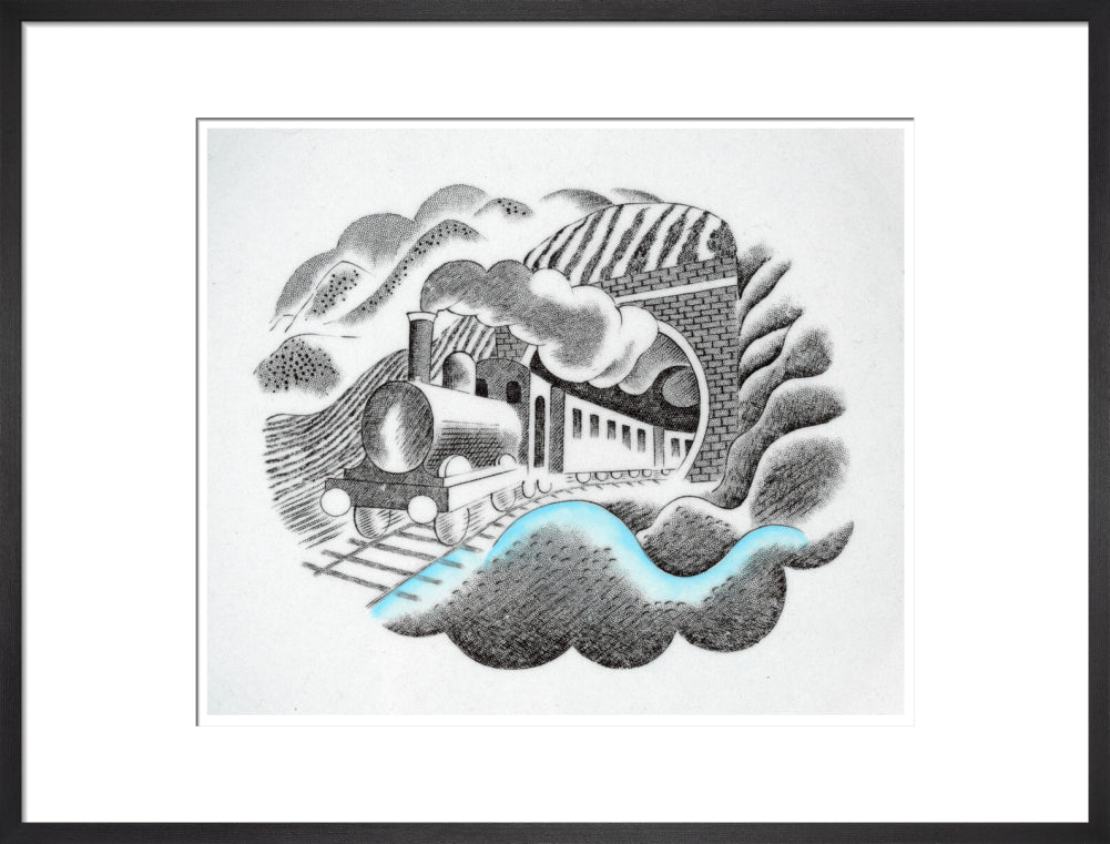 Train from 'Travel' series - Art print
