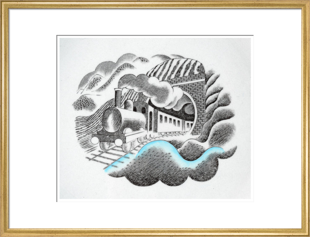 Train from 'Travel' series - Art print