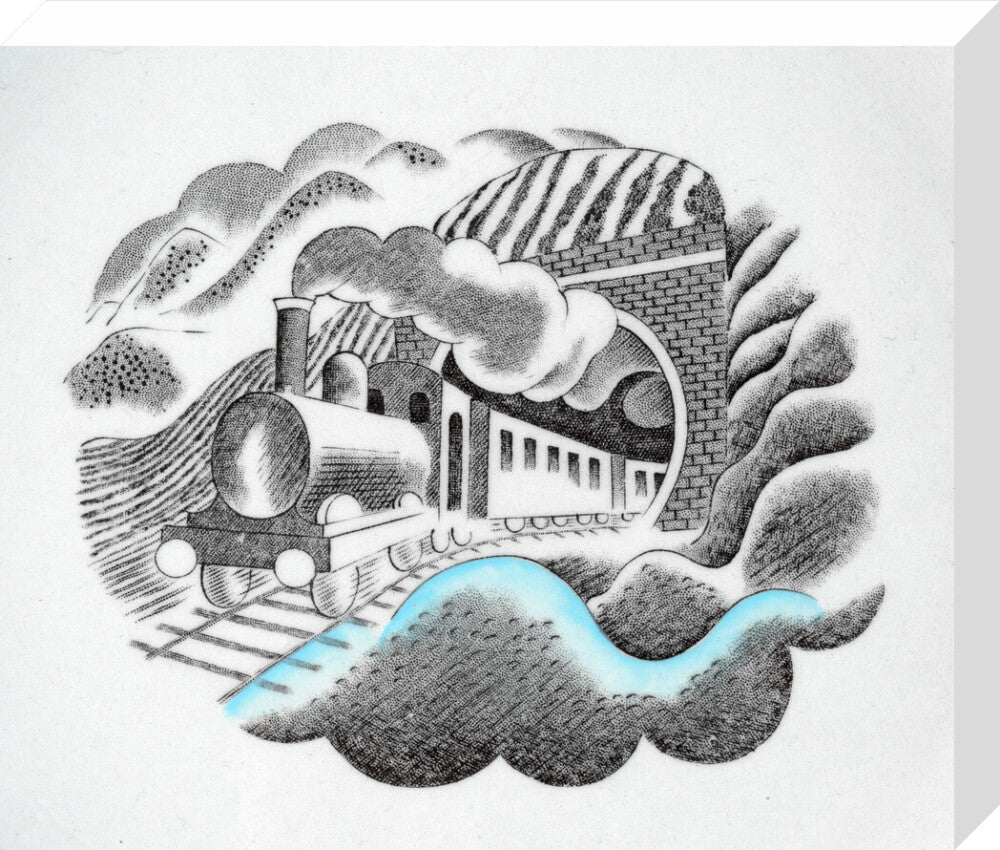 Train from 'Travel' series - Art print