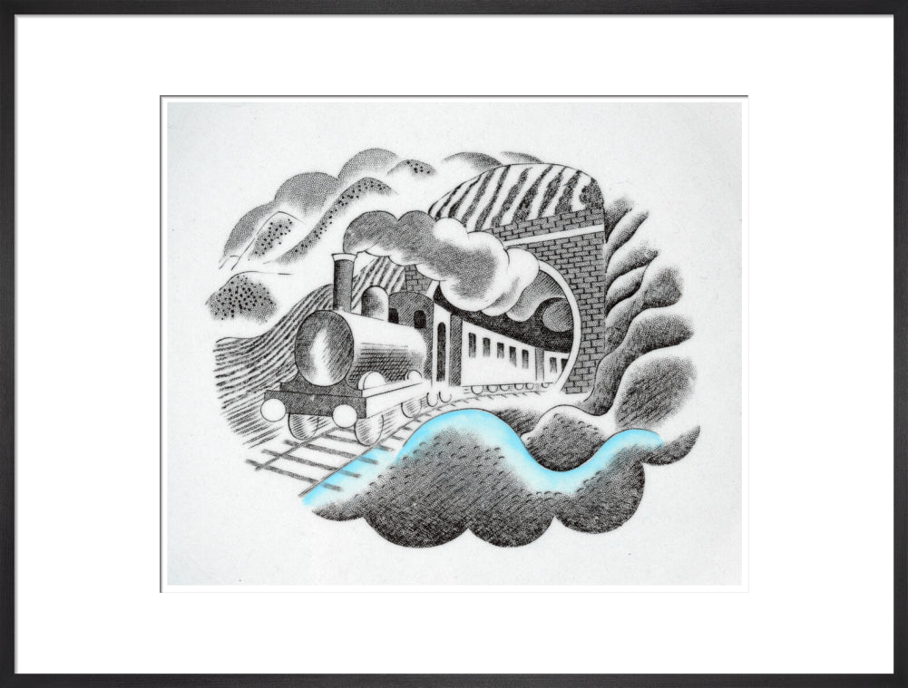 Train from 'Travel' series - Art print