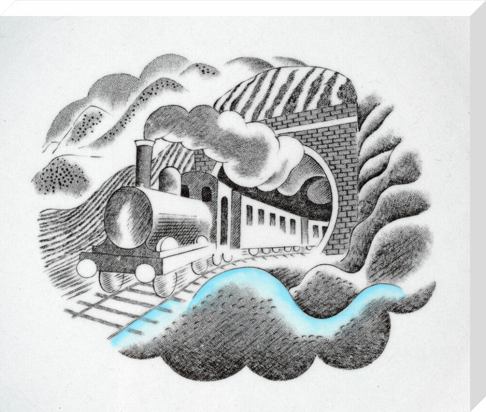 Train from 'Travel' series - Art print