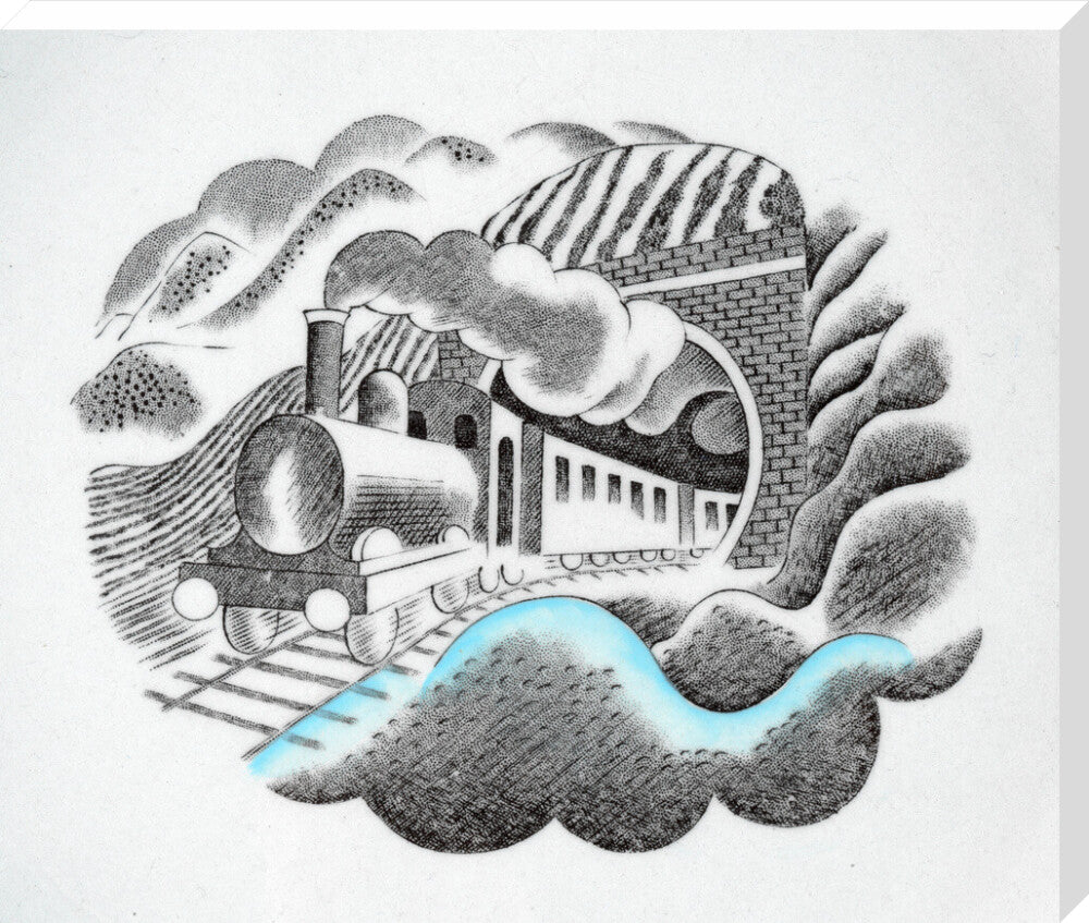 Train from 'Travel' series - Art print