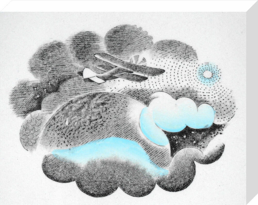 Aeroplane from 'Travel' series - Art print