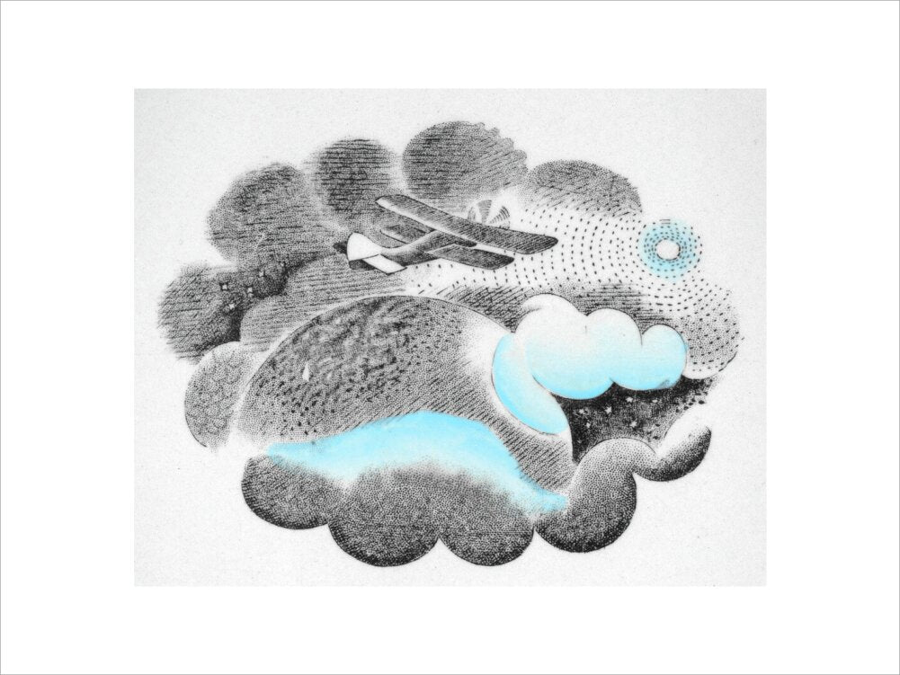 Aeroplane from 'Travel' series - Art print