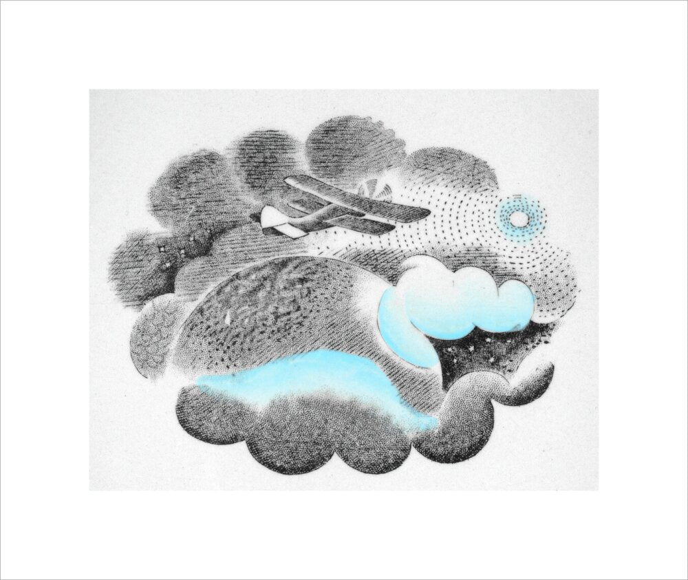 Aeroplane from 'Travel' series - Art print