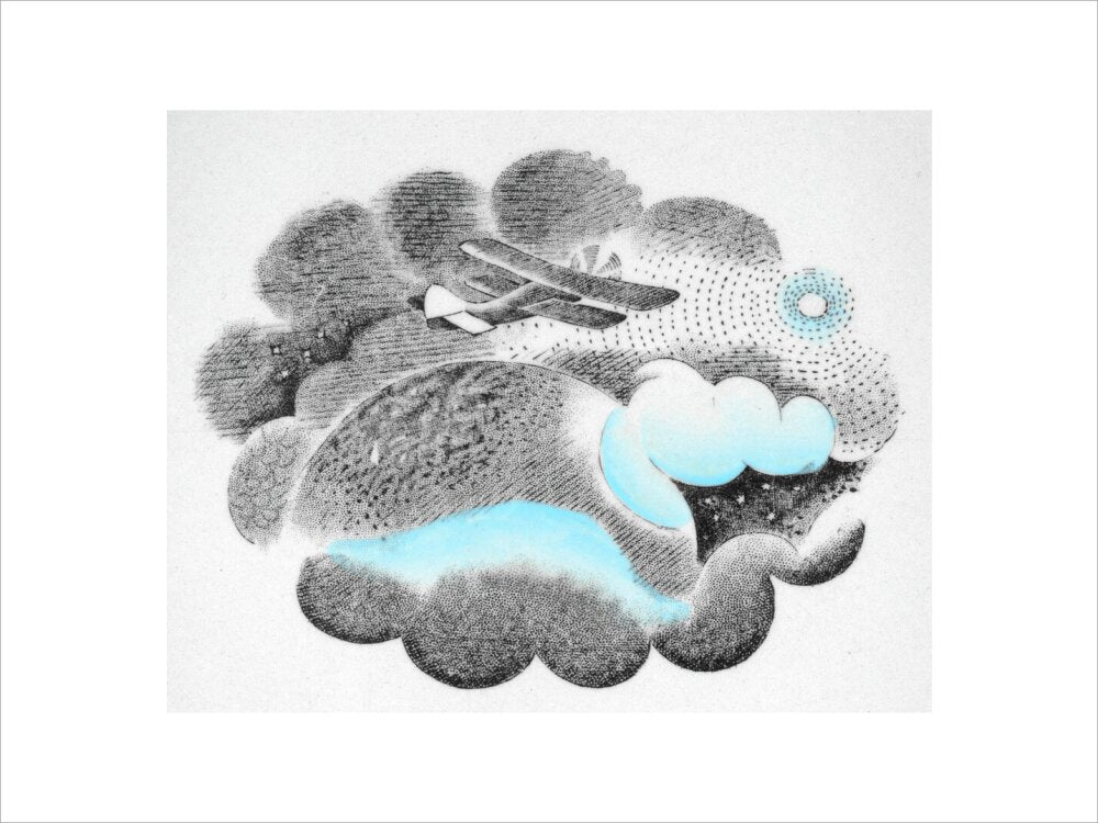 Aeroplane from 'Travel' series - Art print