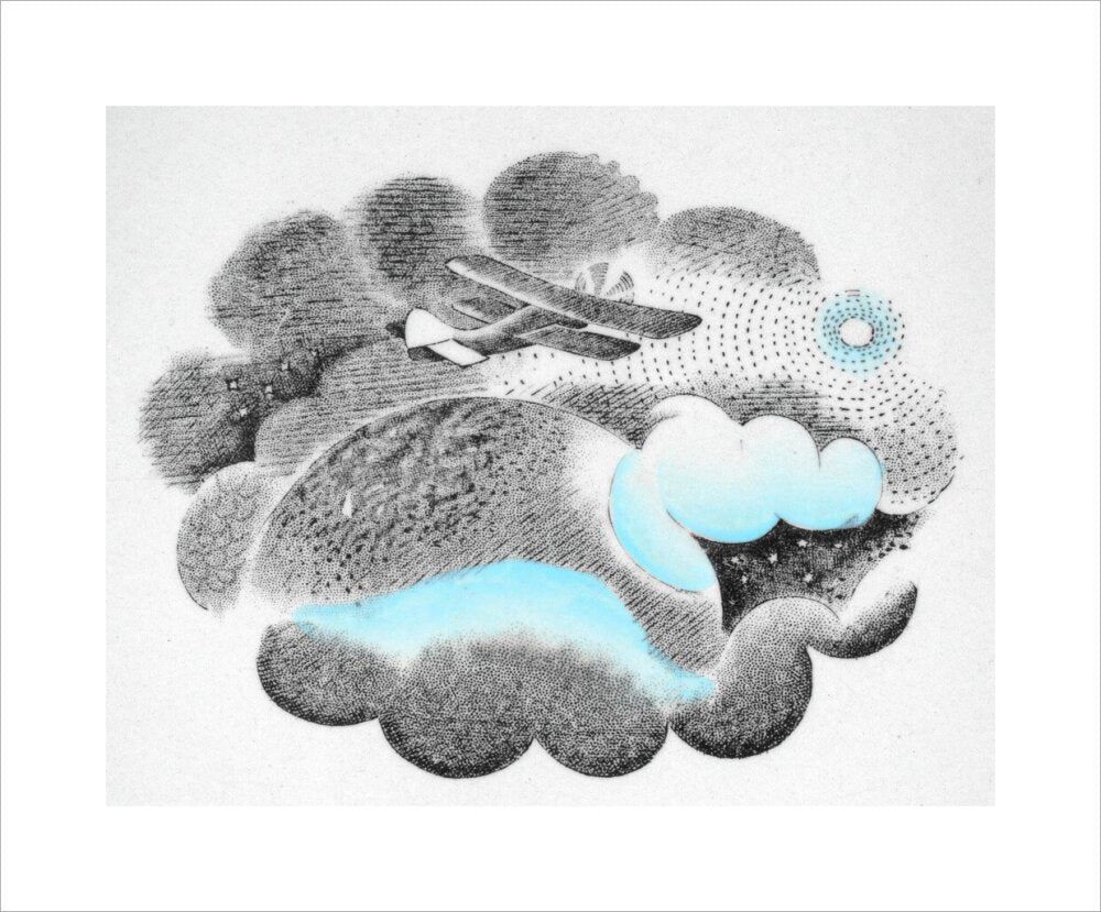Aeroplane from 'Travel' series - Art print