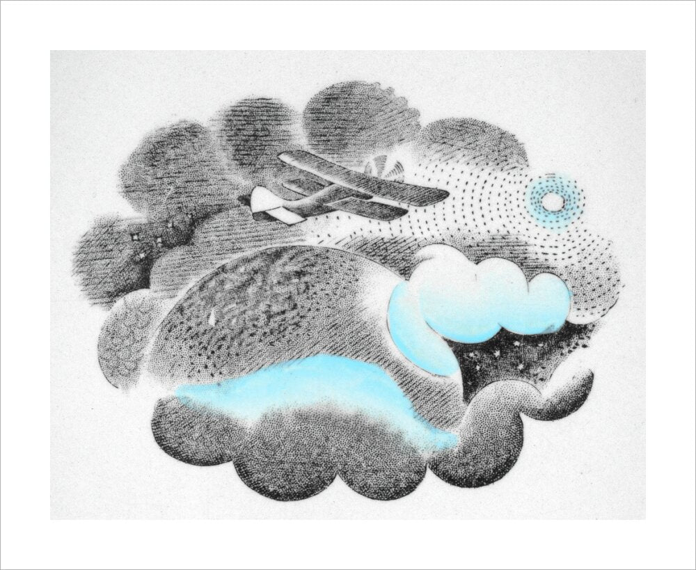 Aeroplane from 'Travel' series - Art print