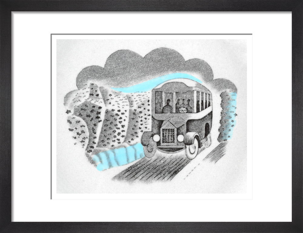 Bus from 'Travel' series - Art print