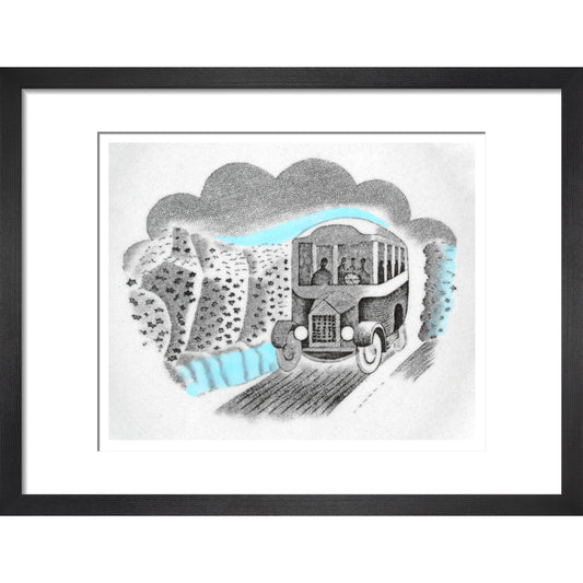Bus from 'Travel' series - Art print