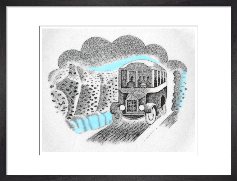 Bus from 'Travel' series - Art print