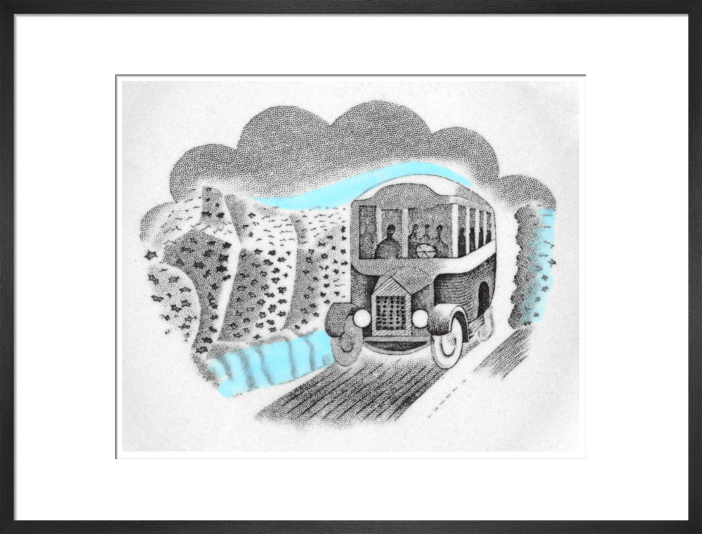 Bus from 'Travel' series - Art print