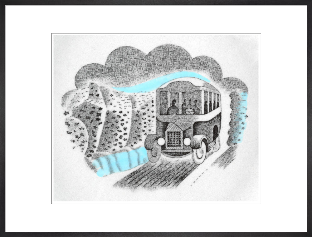 Bus from 'Travel' series - Art print