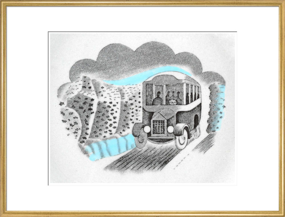 Bus from 'Travel' series - Art print