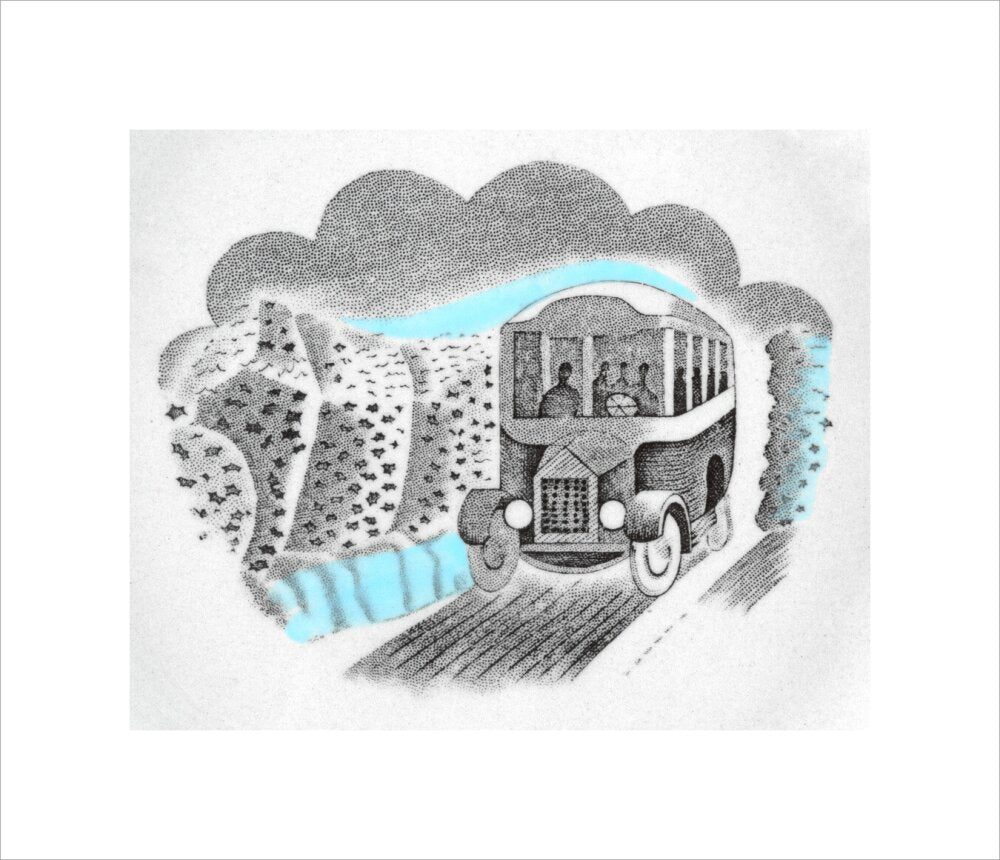 Bus from 'Travel' series - Art print