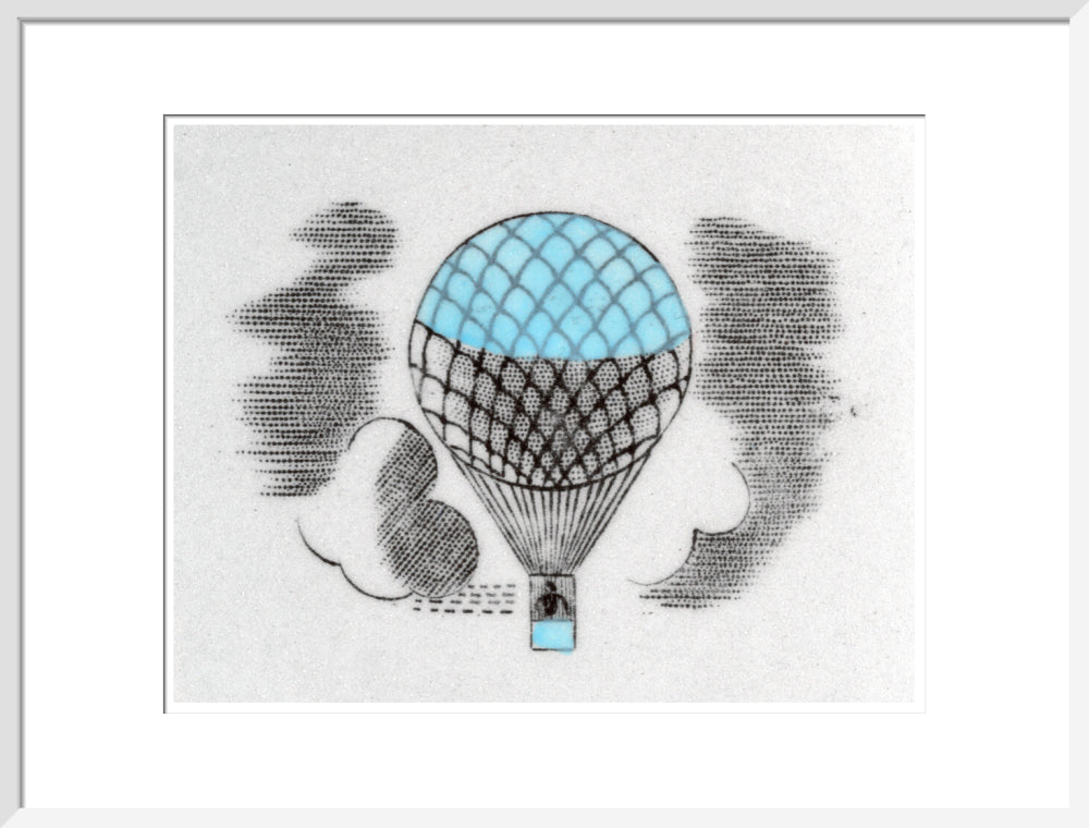 Hot air balloon from 'Travel' series - Art print