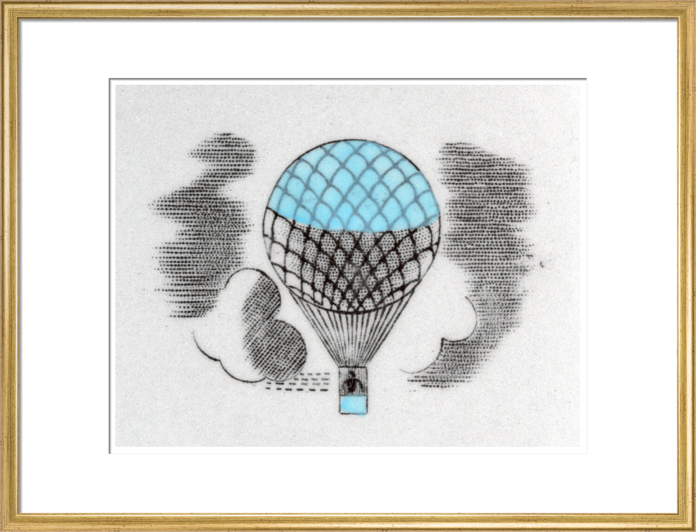 Hot air balloon from 'Travel' series - Art print