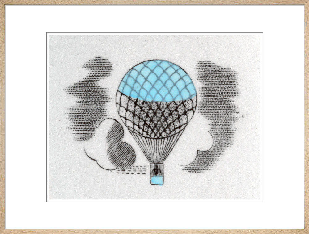 Hot air balloon from 'Travel' series - Art print