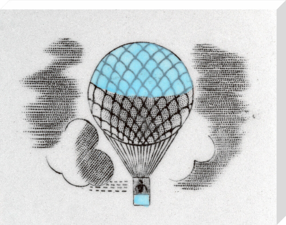 Hot air balloon from 'Travel' series - Art print