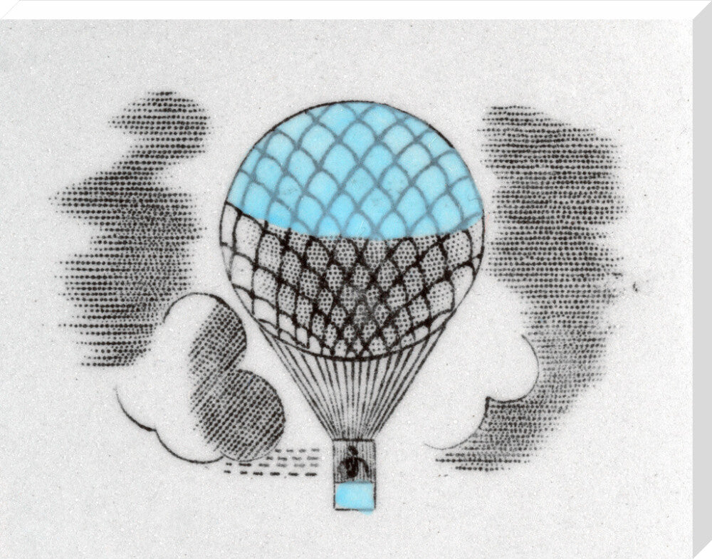 Hot air balloon from 'Travel' series - Art print