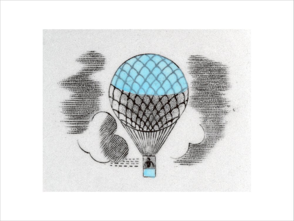 Hot air balloon from 'Travel' series - Art print