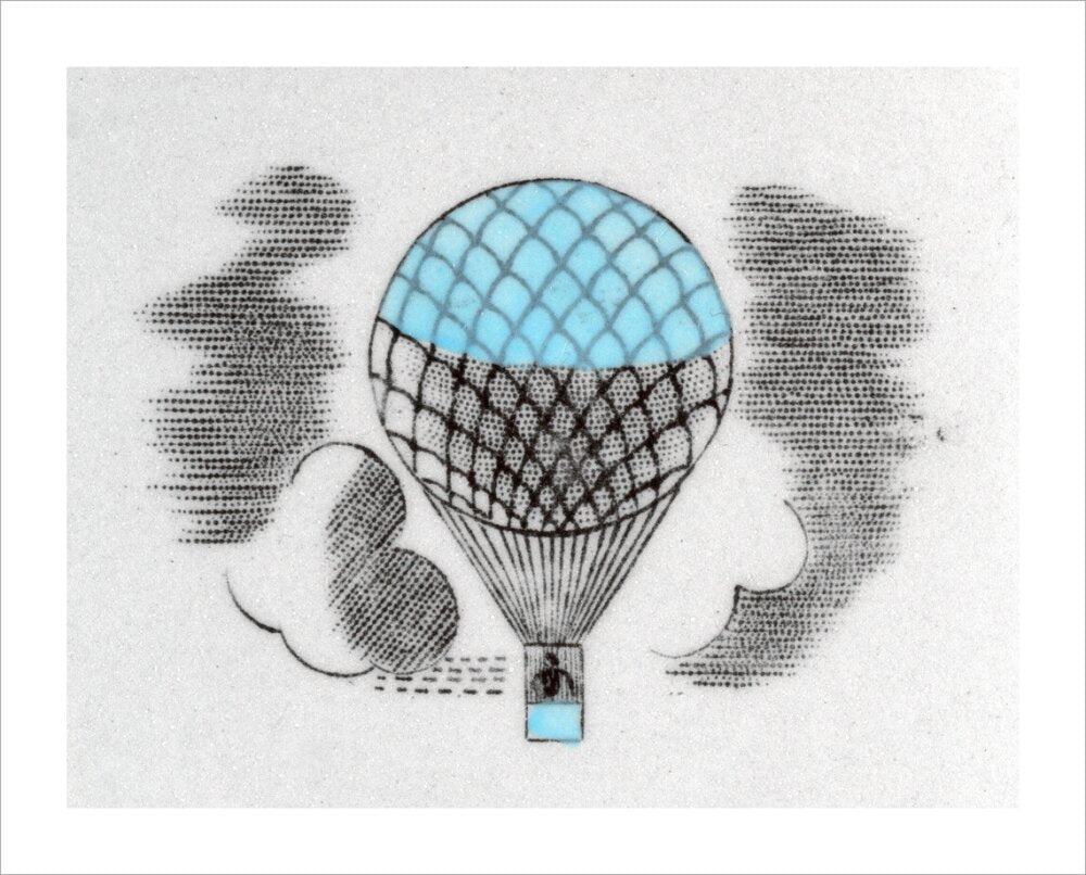 Hot air balloon from 'Travel' series - Art print