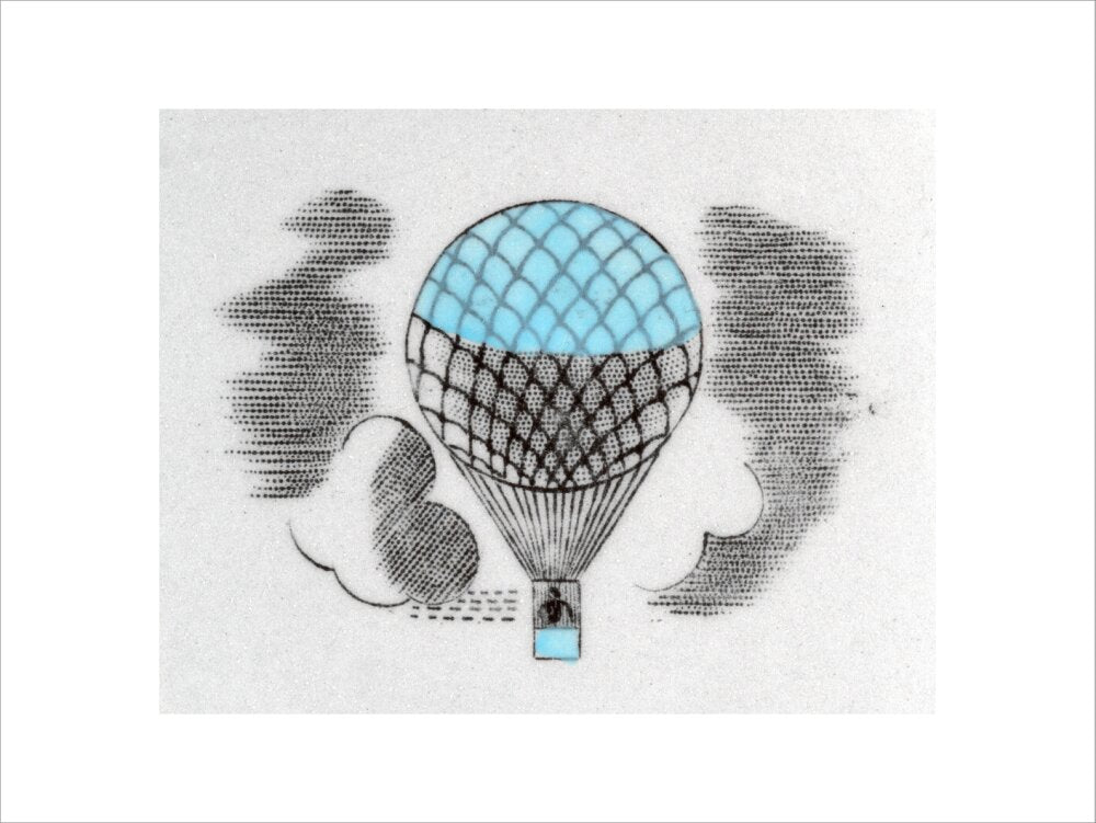 Hot air balloon from 'Travel' series - Art print