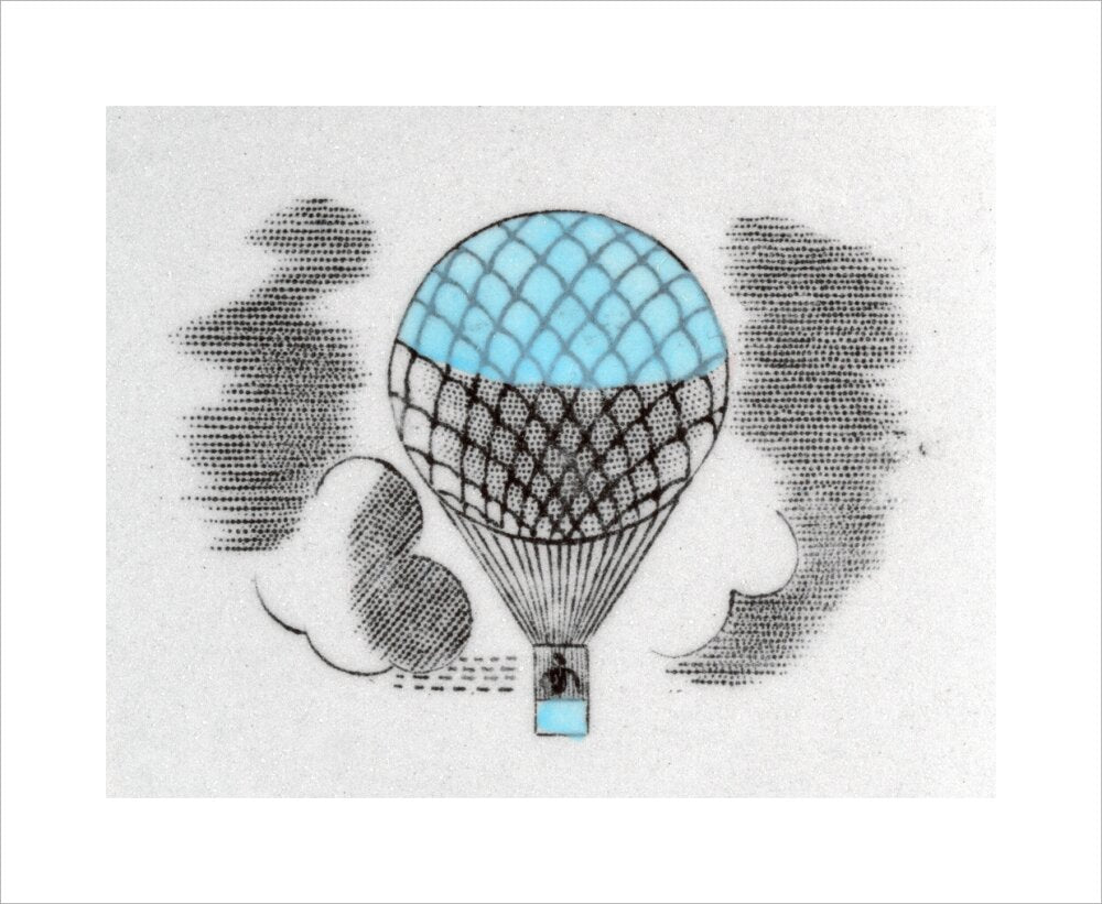 Hot air balloon from 'Travel' series - Art print