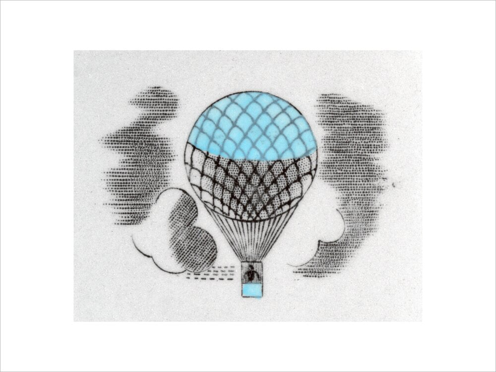 Hot air balloon from 'Travel' series - Art print