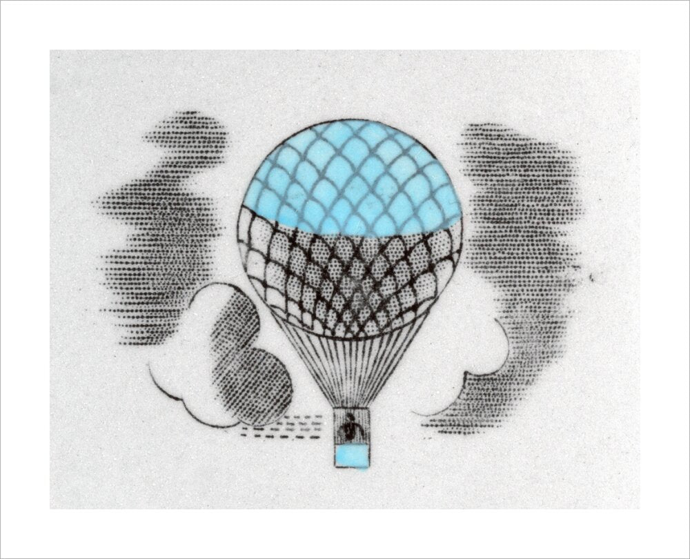 Hot air balloon from 'Travel' series - Art print